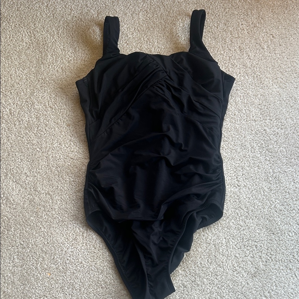 Lands' End Black Women's Swimsuit